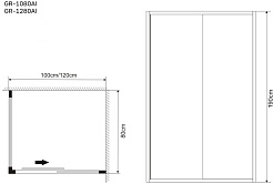 Grossman  Душевой уголок Alba GR-1080 – фотография-5